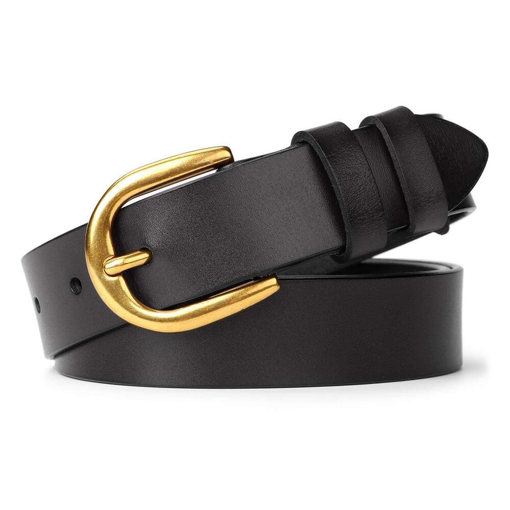 8341 Women Casual Genuine Leather Belt For Jeans, Wide Ladies Waist